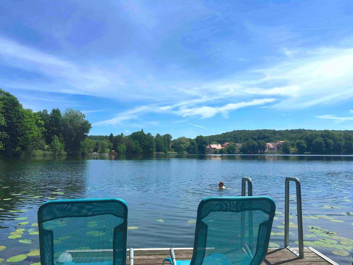 Ferienwohnung Mit Sauna Am Buckowsee Dış mekan fotoğraf